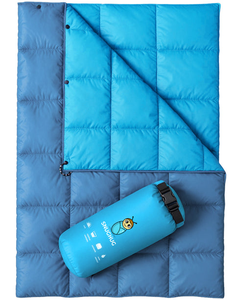 SnugHug Puffy Blanket - Baltic