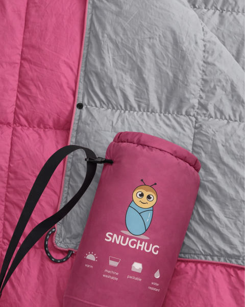 SnugHug Puffy Blanket – Cosmo