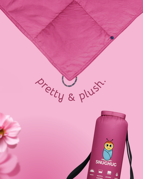 SnugHug Puffy Blanket – Cosmo